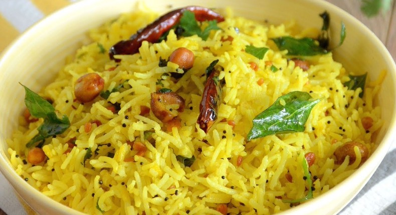 Lemon rice