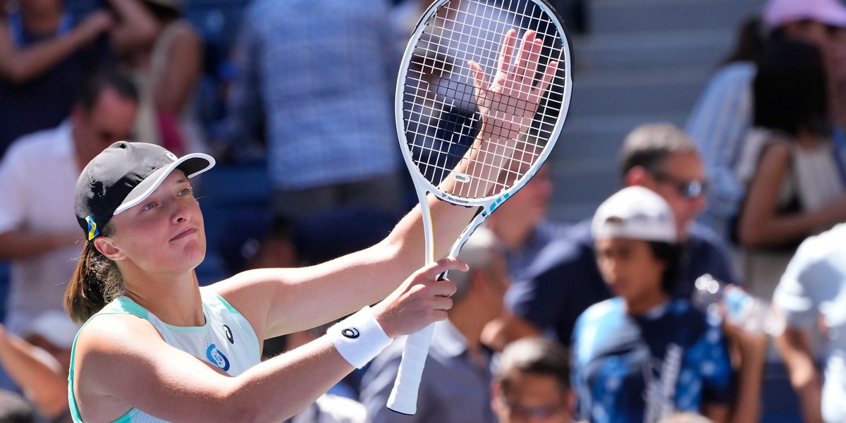 Iga Świątek w 4. rundzie US Open.