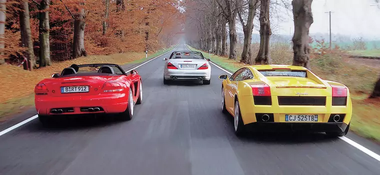 Viper, Lambo i SL AMG – trzy bolidy i 1506 KM mocy (z archiwum Auto Świata) 