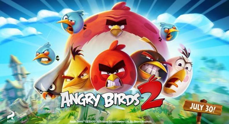 Angry Birds 2 poster.