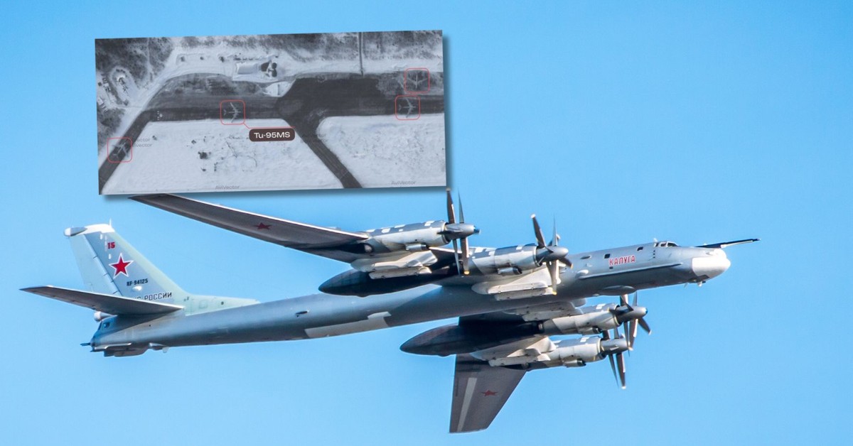 Rosja przerzuca bombowce Tu-95MS. Satelita ujawnił wielką operację