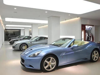 showroom Ferrari