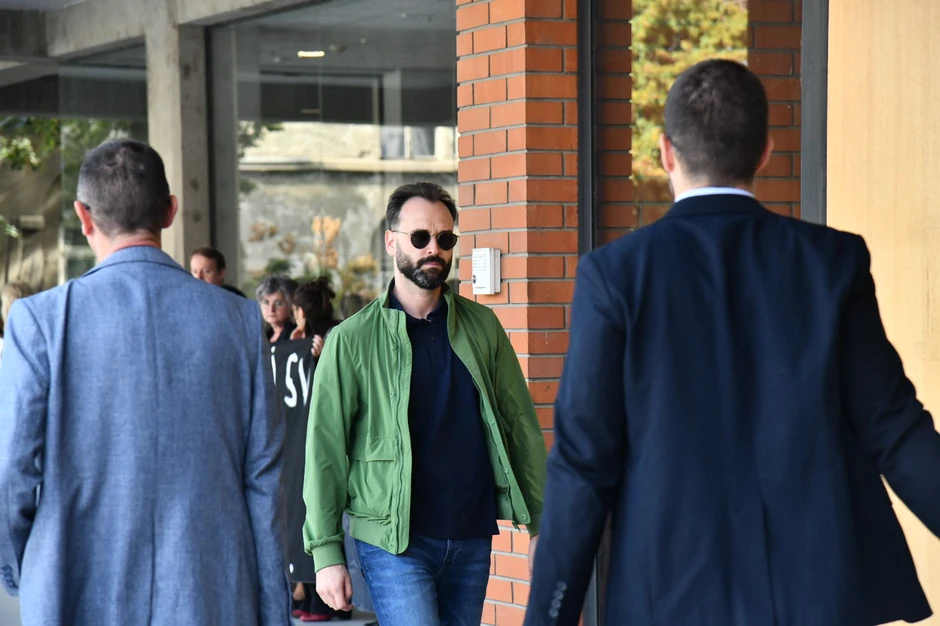 Radovan Vujović stigao na suđenje