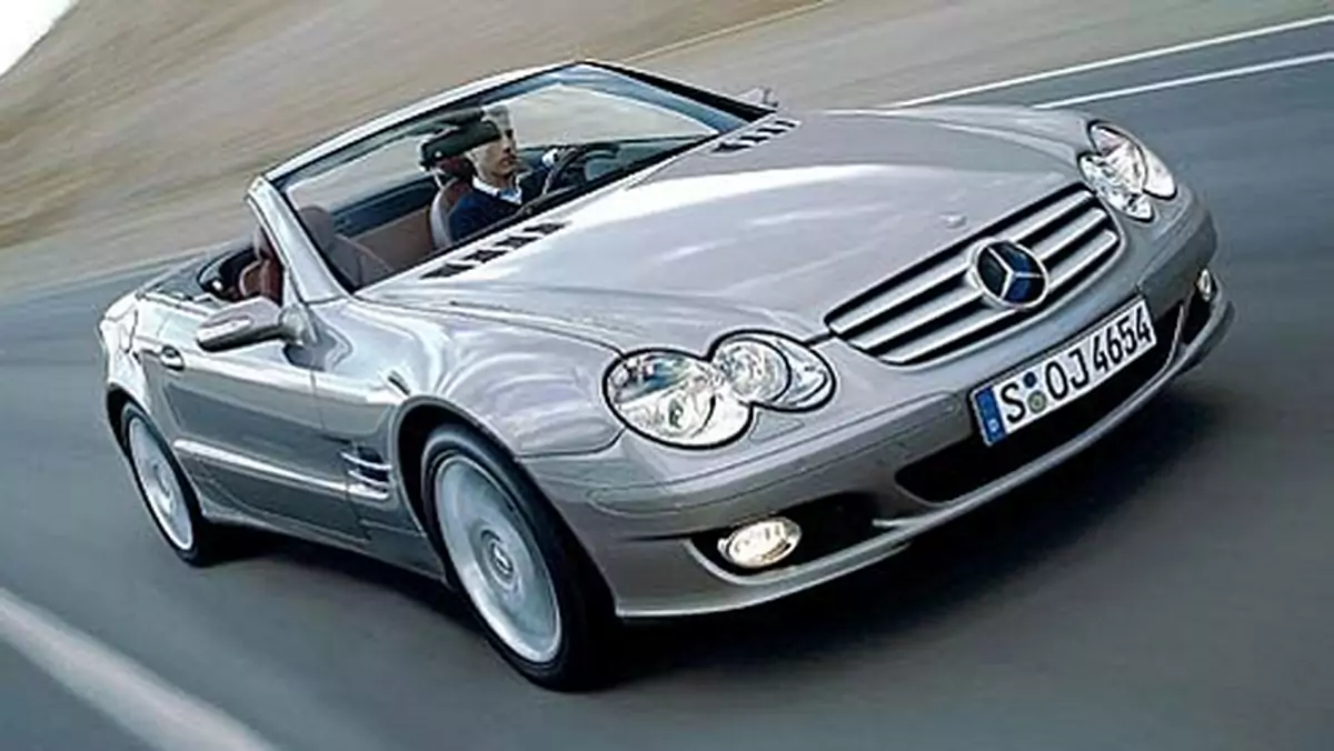 Mercedes SL po liftingu - znamy ceny!