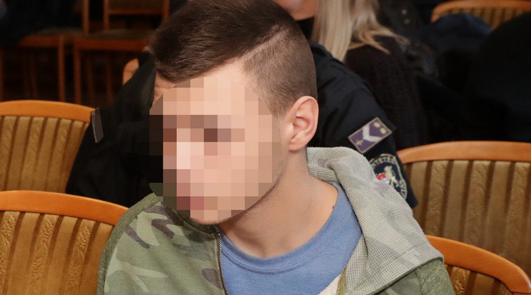 A 16 éves fiút vádolják a tatabányai kettős gyilkossággal /Fotó: Grnák László