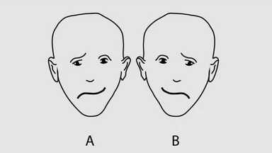 Która twarz jest szczęśliwsza? Odpowiedź wyjawi, jak działa twój mózg