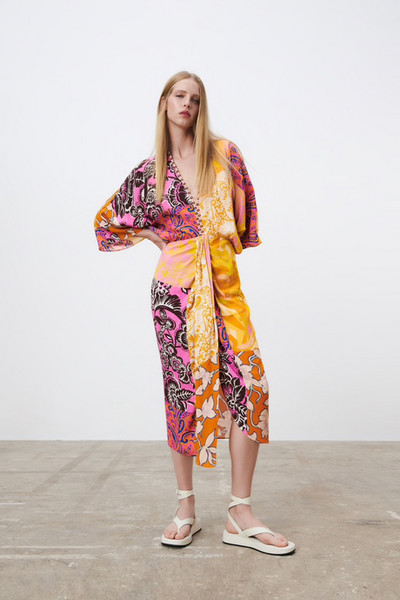 Kupovina nedelje Zara kimono haljina Noizz