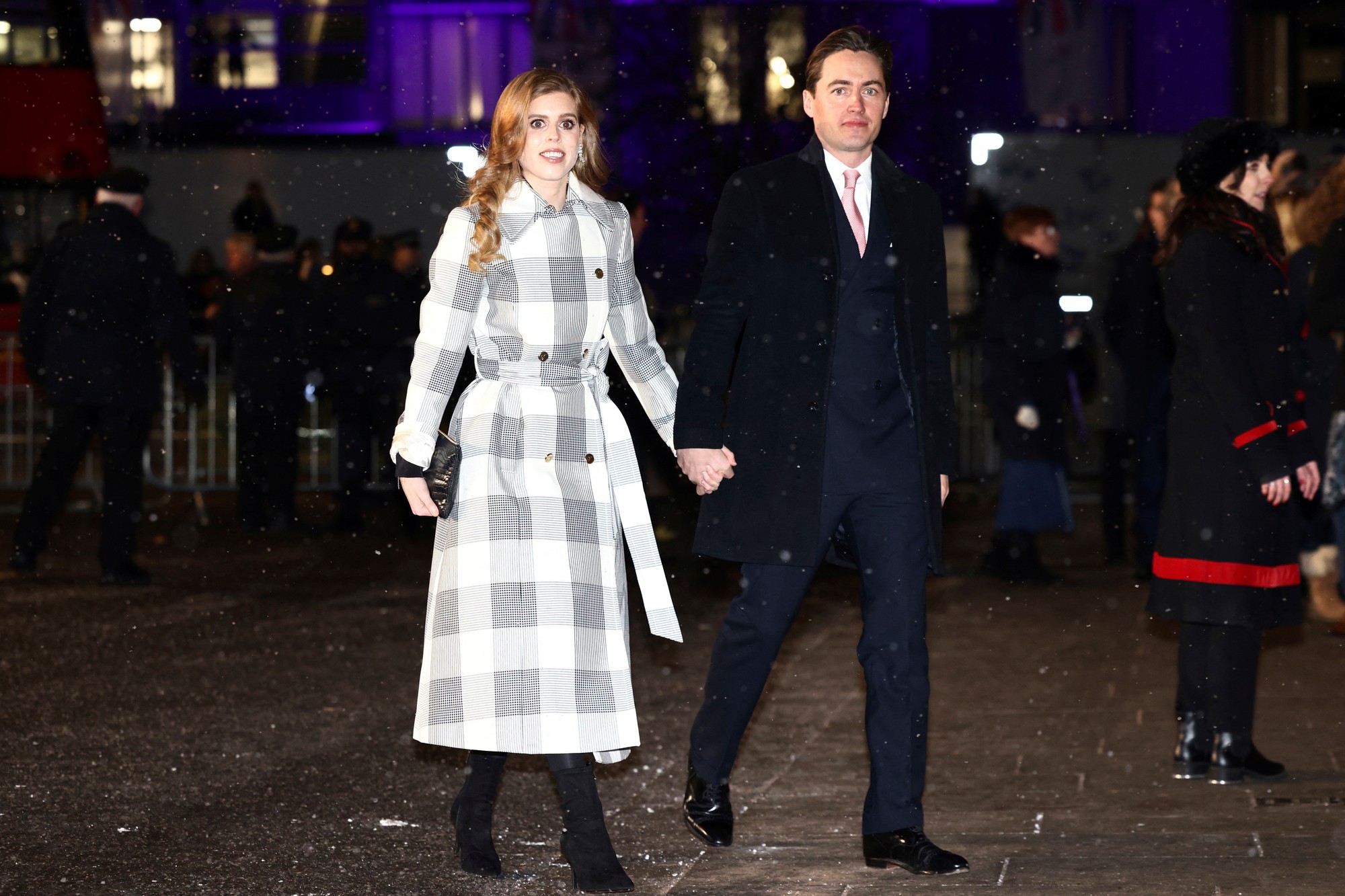 Princezná Beatrice a Edoardo Mapelli Mozzi.