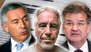 Džefri Epstajn, Miroslav Lajčak, Milo Đukanović