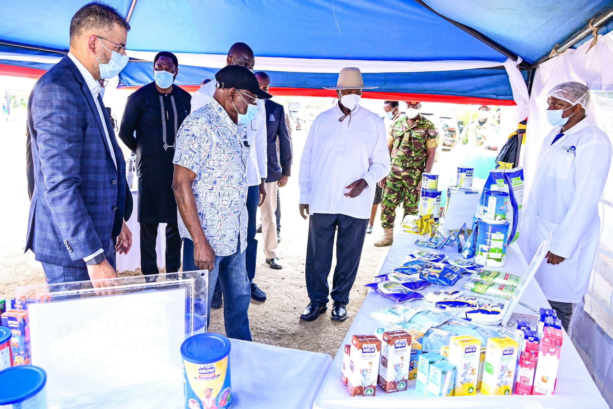 President Museveni expressed his gratitude to Obasanjo for strengthening the partnership, affirming Uganda's capacity to meet both local and international demand for milk.