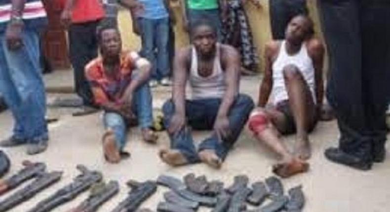 Joseph Okolie and his gang members