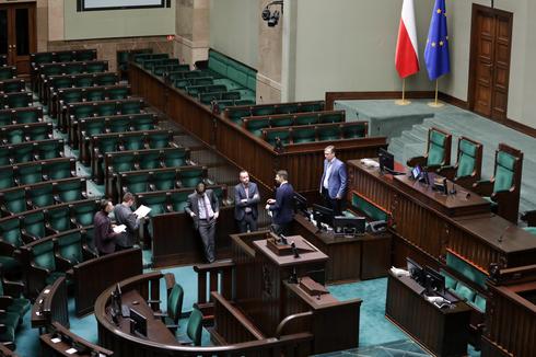 Trwają przygotowania przed pierwszym posiedzeniem Sejmu nowej kadencji / fot. PAP