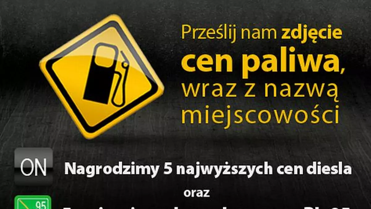 Najdroższe paliwo w Polsce -  konkurs