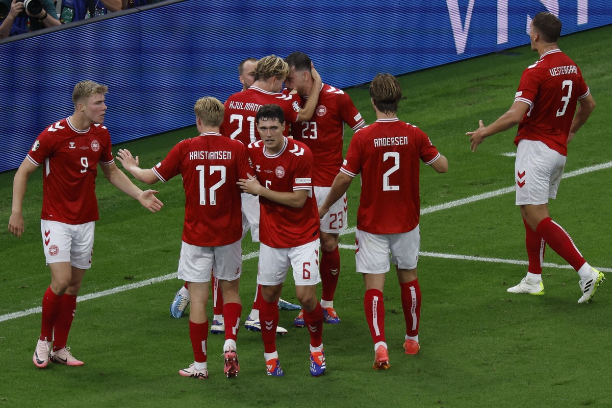 Piłkarze reprezentacji Danii