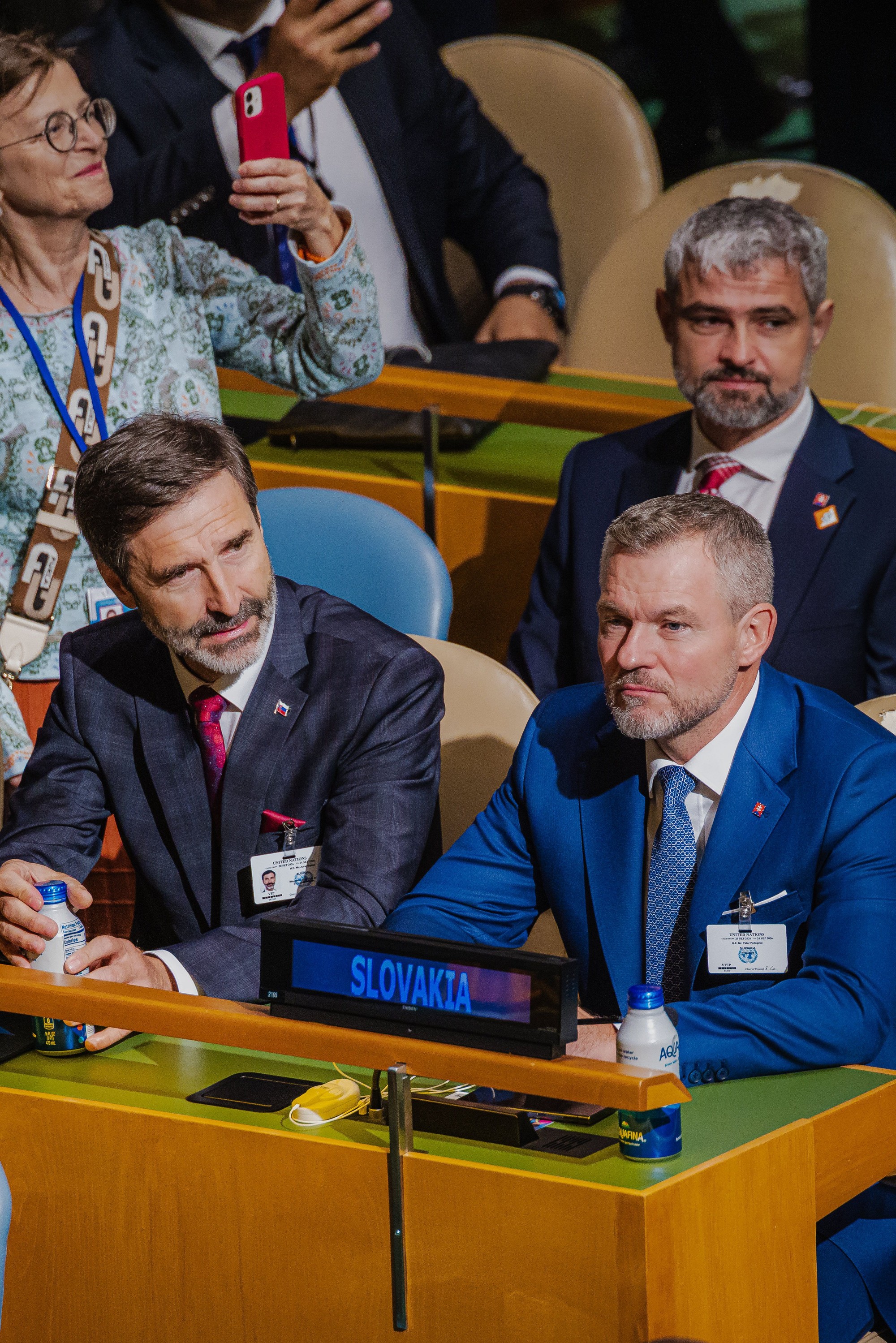 Peter Pellegrini na 81. Valnom zhromaždení OSN v New Yorku. 