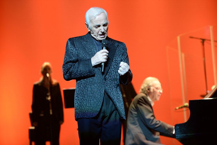 Charles Aznavour otrzymał owacje na stojąco