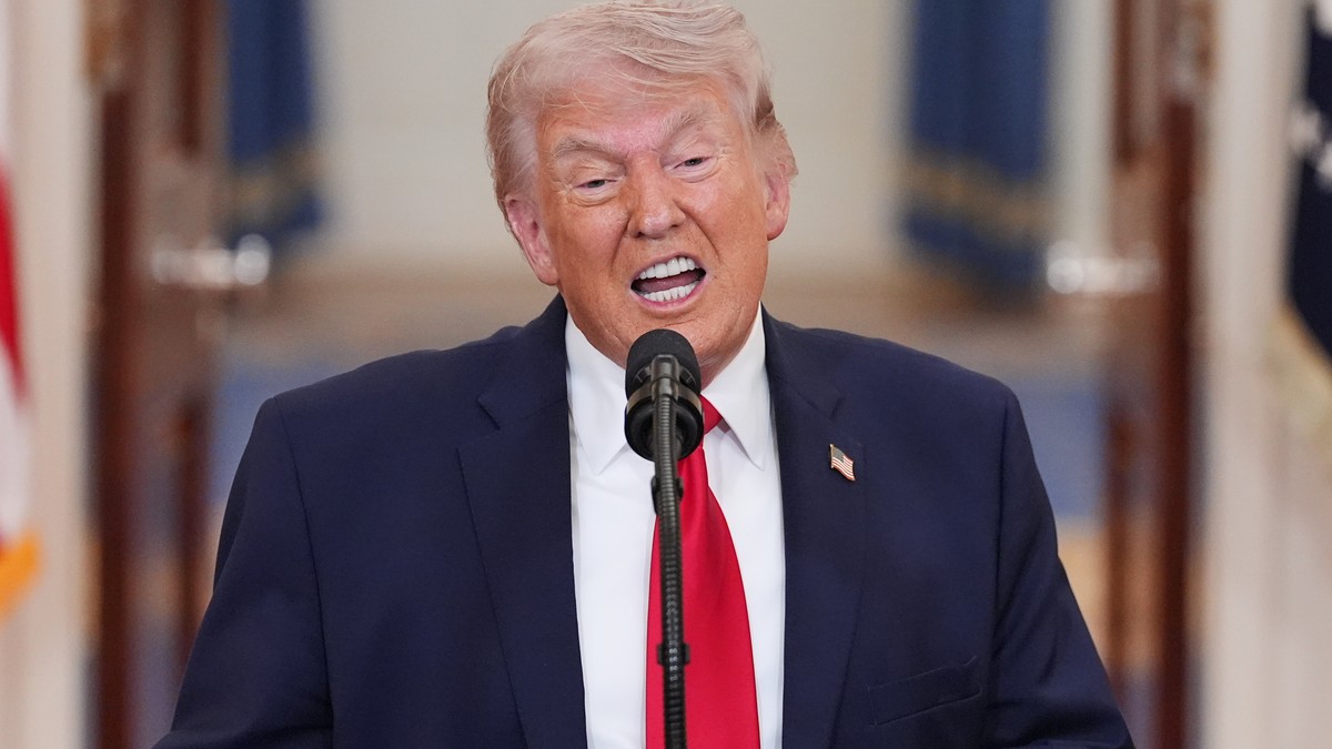 Donald Tramp u obraćanju naciji