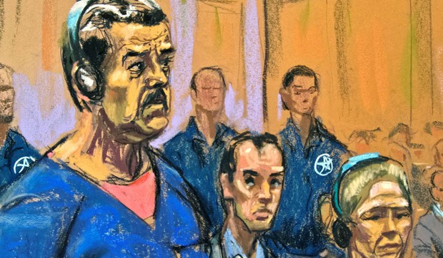 Nikolas Maduro pred sudom u Njujorku | Foto: Reuters