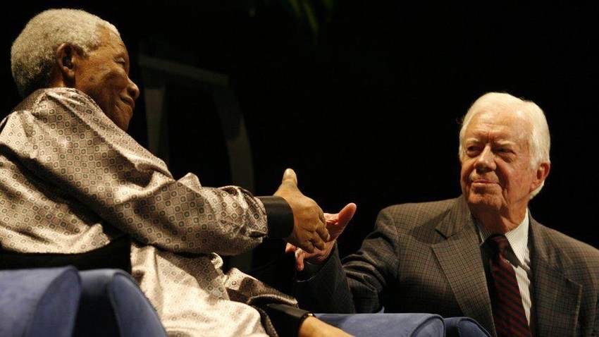Nelson Mendela i Džimi Karter | Foto: Getty Images