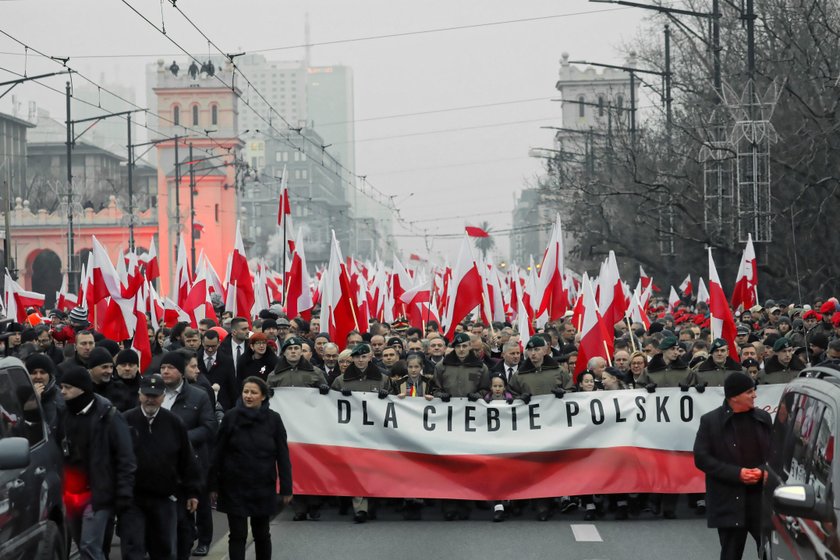 Polityk zasłabł na marszu z okazji Święta Niepodległości