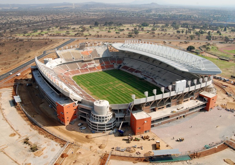 Stadion Peter Mokaba w Polokwane (45 tys. krzesełek). Fot. Local Organising Committee, źródło: MediaClubSouthAfrica.com