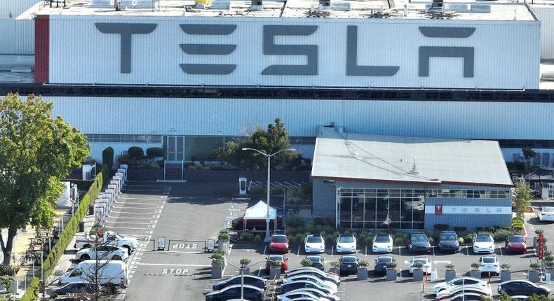 Tesla announced layoffs.Justin Sullivan