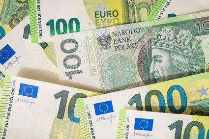 Kurs euro 28 września w okolicach 4,8 zł