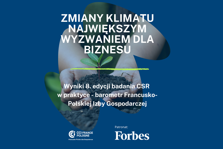 Wyniki badania CSR w praktyce – barometr Francusko-Polskiej Izby Gospodarczej. „Jedynie 1/5 dorosłych Polaków byłaby gotowa zapłacić więcej za produkty marek, które podejmują działania w zakresie ochrony środowiska i walki ze zmianami klimatu”.