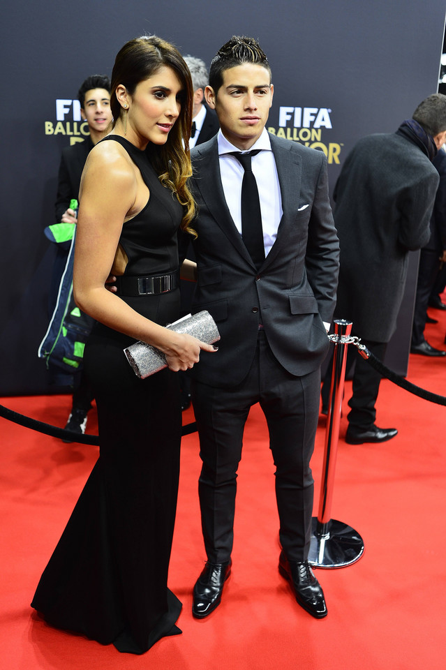 James Rodriguez i Daniela Ospina
