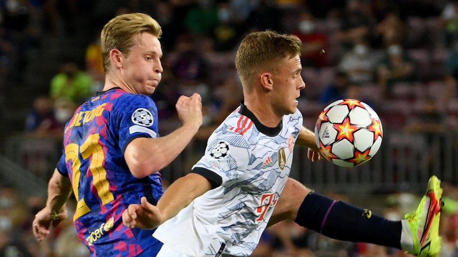 Frenkie De Jong (Barcelona) i Joshua Kimmich (Bayern)