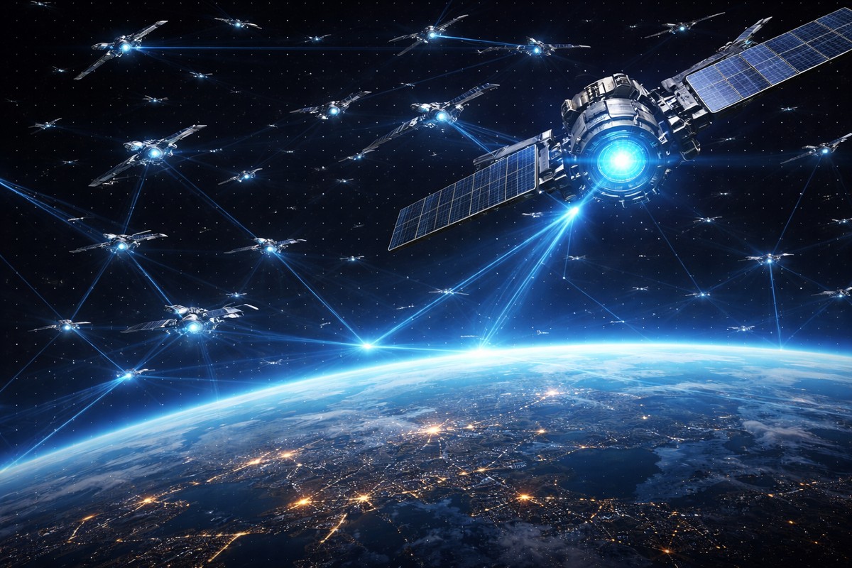 Milion satelitów Muska ma wynieść AI w kosmos