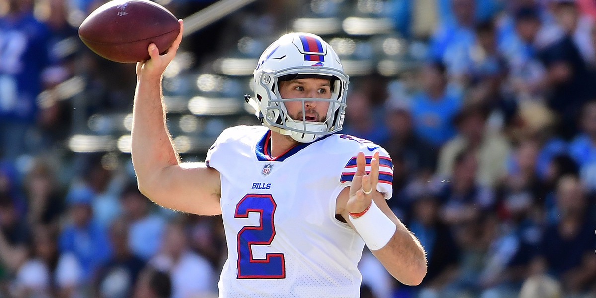 Buffalo Bills' confounding decision to bench quarterback Tyrod Taylor backfired immediately as rookie Nathan Peterman had a historically bad first start