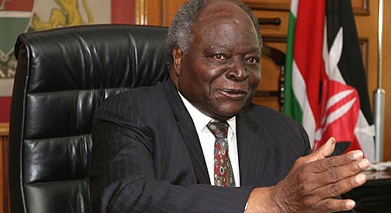 Retired President Mwai Kibaki