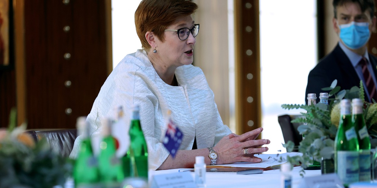  Minister spraw zagranicznych Australii Marise Payne