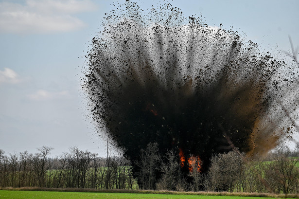 Wybuch bomby FAB-500