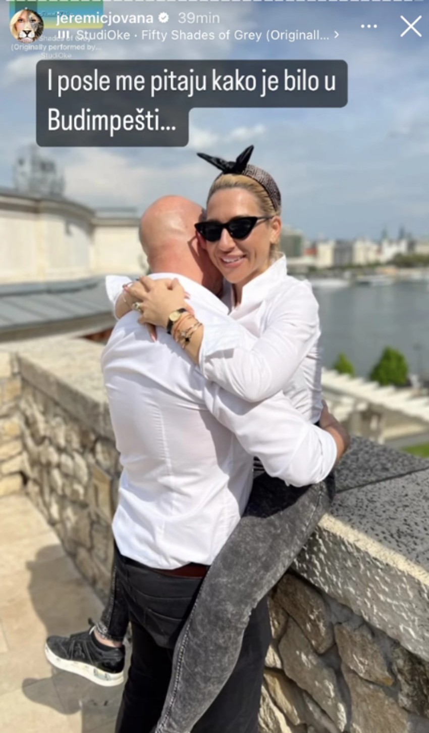 Jovana sa Nenadom u Budimpešti