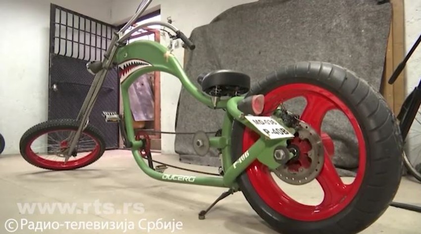 Biciklovi Dušana Miljkovića i Petra Zečevića