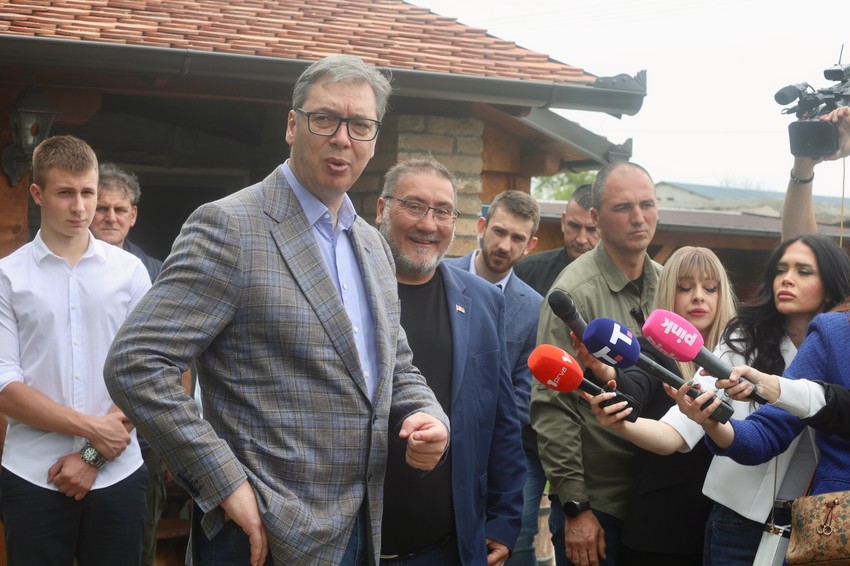 Aleksandar Vučić u Sremskom okrugu