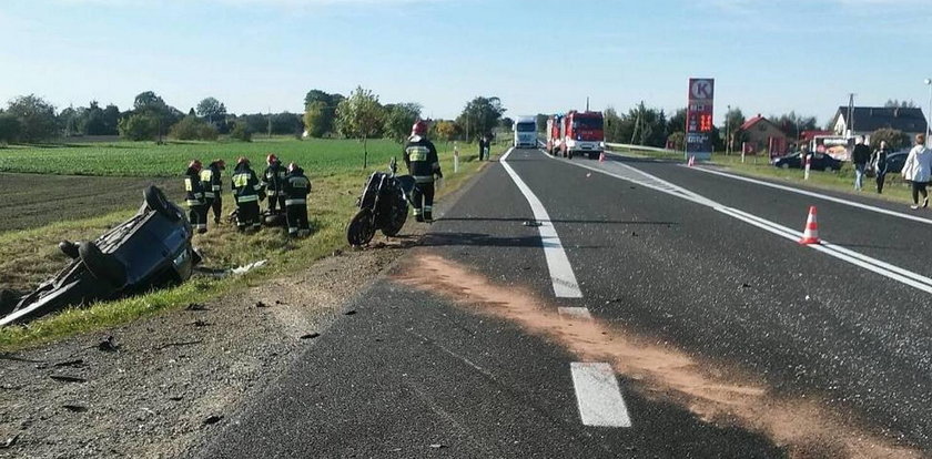 Dramat na drodze. Sześć osób w szpitalu, ranne niemowlę