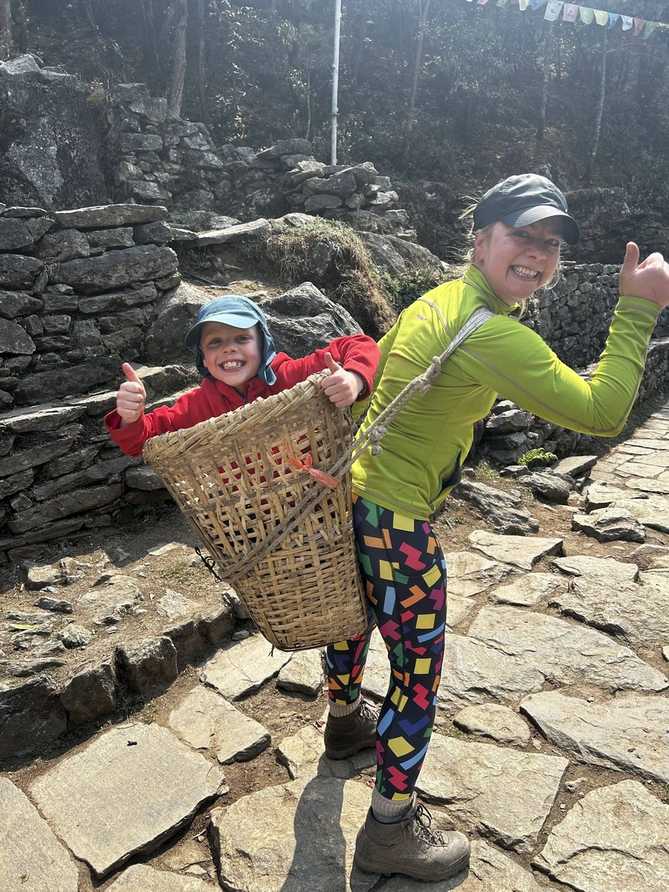 Frenki uvek planinari sa majkom Basijom
