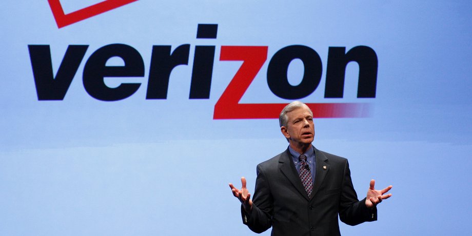 Verizon CEO Lowell McAdam.