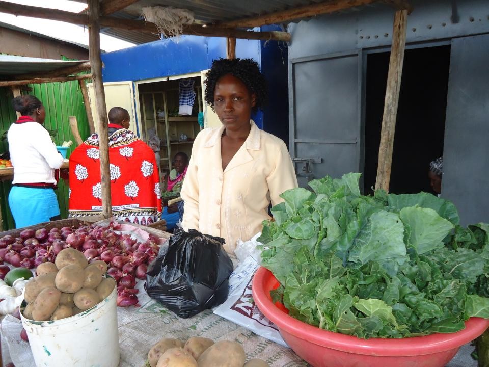 Mama mboga kiosk(kiva)