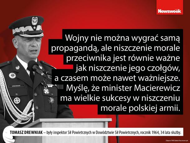 Tomasz Drewniak wojsko armia żołnierze MON Antoni Macierewicz