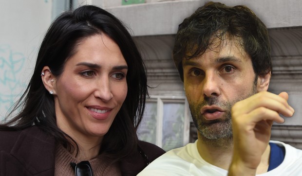 Jelisaveta Orašanin i Miloš Teodosić