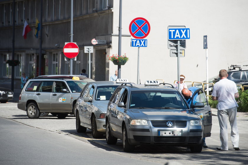 Katowice. Wojna taksówkarzy w Katowicach