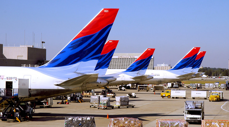 Leállt a Delta Air Lines, káosz a reptereken / Illusztráció: Northfoto