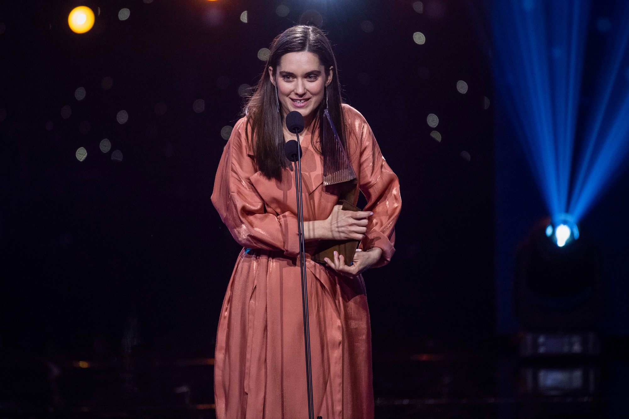 Ocenená v kategórii Divadlo a audiovizuálne umenie Judit Pecháček.