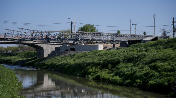 Szombat délelőtt kapták a riasztást a holttestről / Fotó: MTI/Sóki Tamás