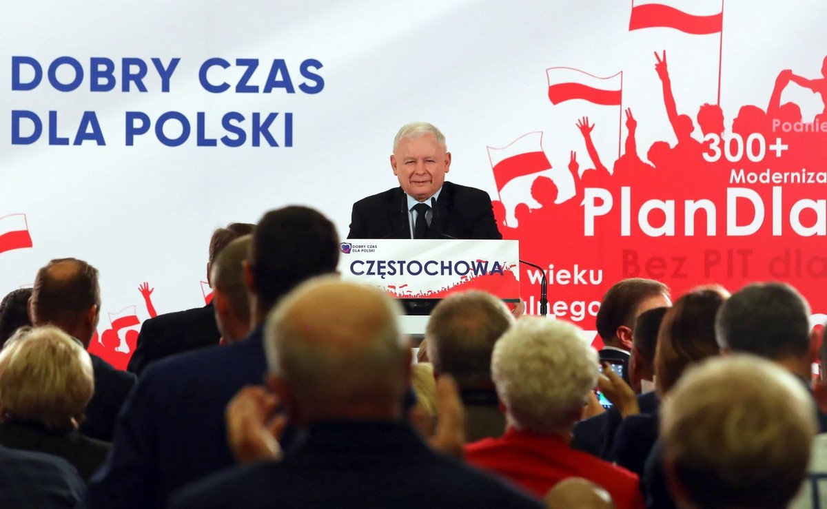 Jarosław Kaczyński w Częstochowie
