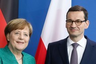 Mateusz Morawiecki, Angela Merkel